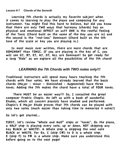 My Gps Piano System Lesson 7 Page 2