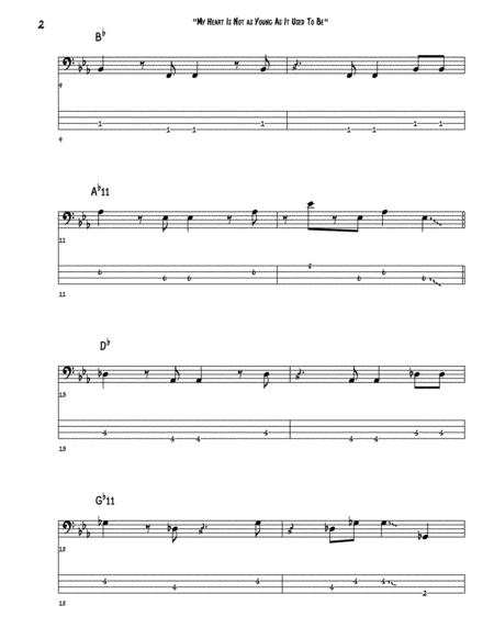 My Heart Is Not As Young As It Used To Be Bass Guitar Tab Page 2