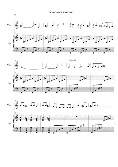 N Ran Nah Yism Chu Violin Harp Page 2