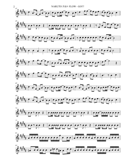 Naruto Violin Flow Go Page 2