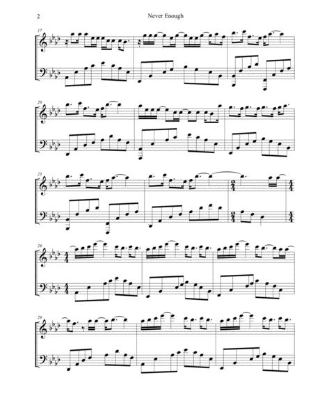 Never Enough The Greatest Showman Sheet Music Advanced Page 2