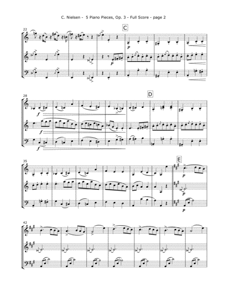 Nielsen C Humoreske For Two Violins And Cello Page 2