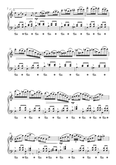 Nightingale Lyrical Waltz For Piano Solo Page 2
