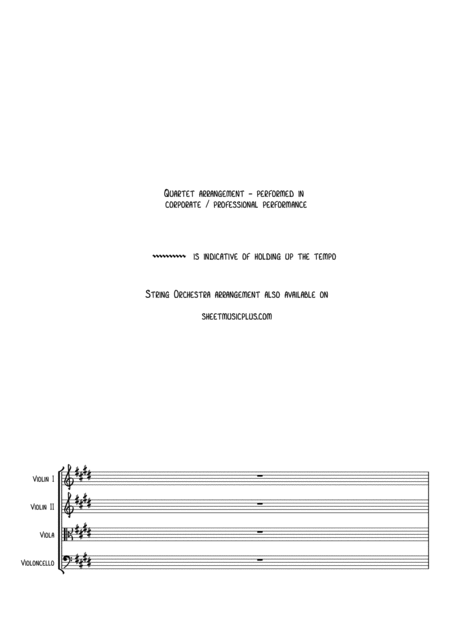 Nightingale Serenade Toselli String Quartet Intermediate To Professional Ensemble Page 2