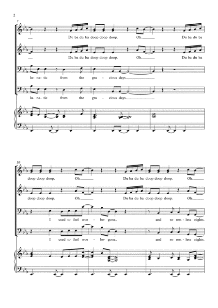 No More I Love Yous Annie Lennox Satb Choir Arr Stephanie Teh Page 2