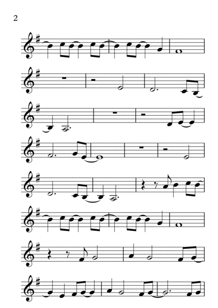 No Time To Die By Billie Eilish Very Easy Piano Right Hand Only In Easy To Read Format Page 2