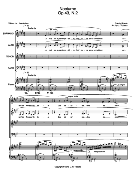 Nocturne Satb Page 2