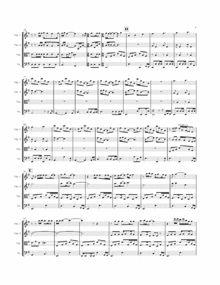 Nothing Else Matters Arranged For String Quartet Score And Parts With Mp3 Page 2