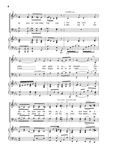 Nothing Else Matters For Choir Ssaa Piano Page 2