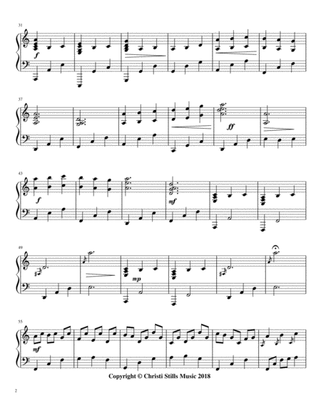 November Piano Solo Page 2