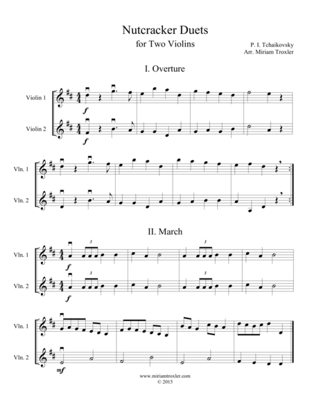 Nutcracker Duets For Two Violins Page 2