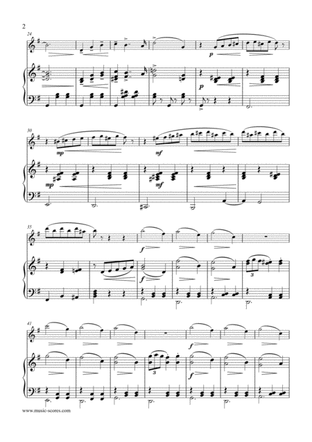 Nutcracker Suite Waltz Of The Flowers Oboe And Piano Page 2