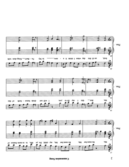 O Haupt Voll Blut Und Wunden Matthew Passion Bwv 244 Arr For Satb Choir And Organ Page 2