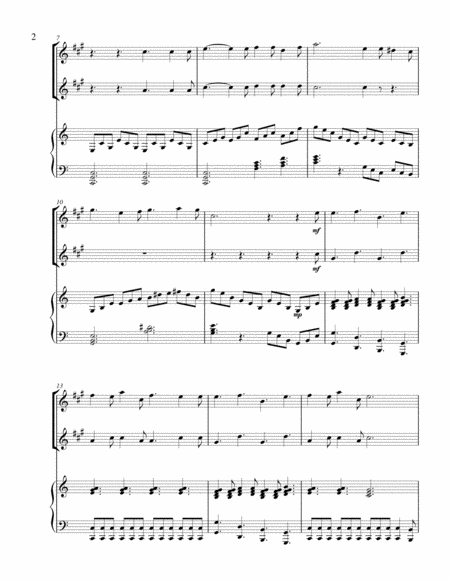 O Holy Night Treble Eb Instrument Duet Page 2