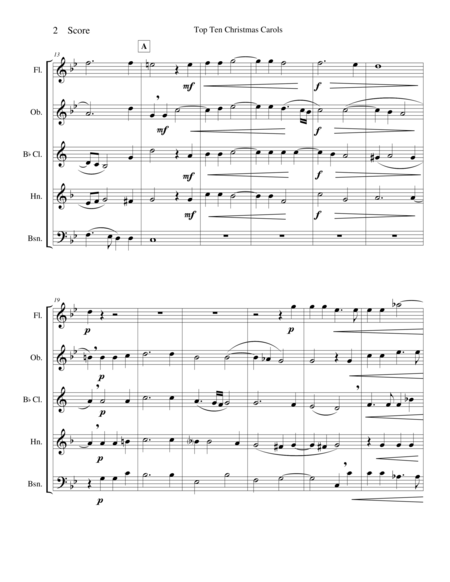 O Magnum Mysterium By Gabrieli For Woodwind Quintet Page 2