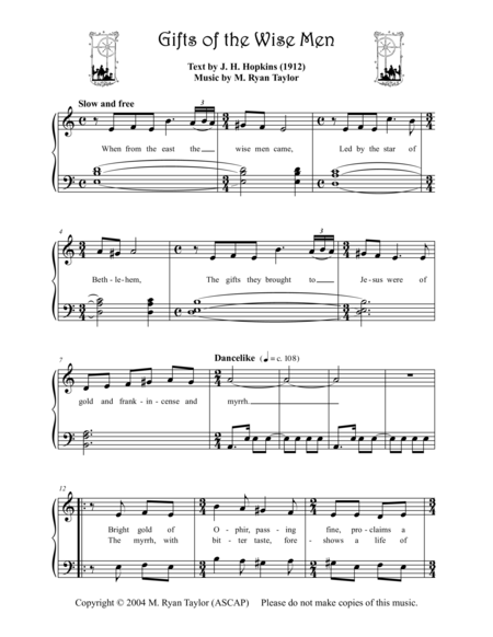 O Sing A Song Of Bethlehem Songs For Christmas Programs And Observance For Unison Voices And Piano Page 2