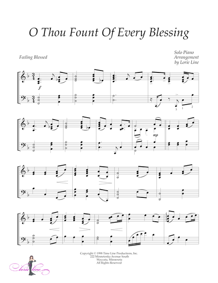 O Thou Fount Of Every Blessing Page 2