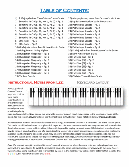 Occupational Octaves Piano Book 7 Page 2