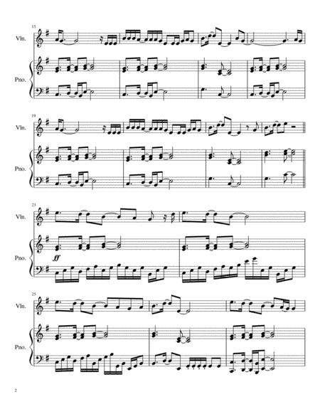 Ocean Eyes For Violin And Piano Page 2