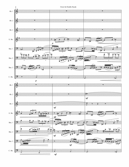 Octet For Double Reeds Page 2