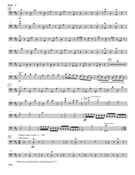 Ode To Joy Symphony No 9 Mvt 4 Bass Page 2