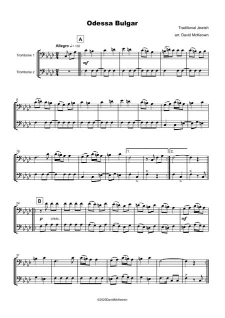 Odessa Bulgar For Trombone Duet Page 2