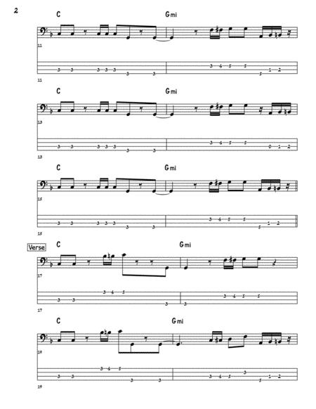 Of The Earth Bass Guitar Tab Page 2