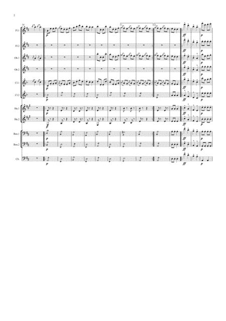 Offenbach Orphe Aux Enfers Galop Infernal Can Can Symphonic Wind Ensemble Page 2