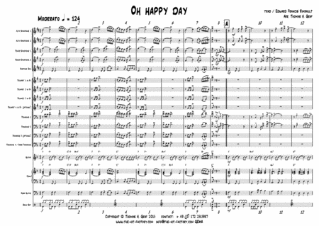 Oh Happy Day Christmas Song Gospel Big Band Page 2