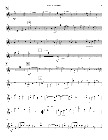 On A Clear Day Alto Flute Page 2