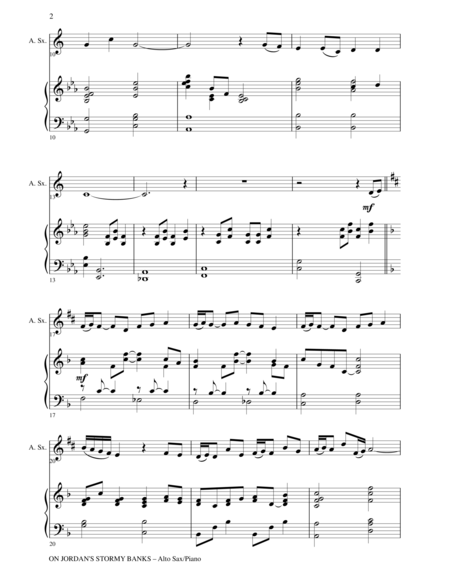 On Jordans Stormy Banks Alto Sax Piano And Alt Sax Prt Page 2
