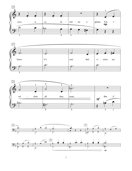 Once Upon A Dream From Sleeping Beauty Arr Fred Kern Page 2