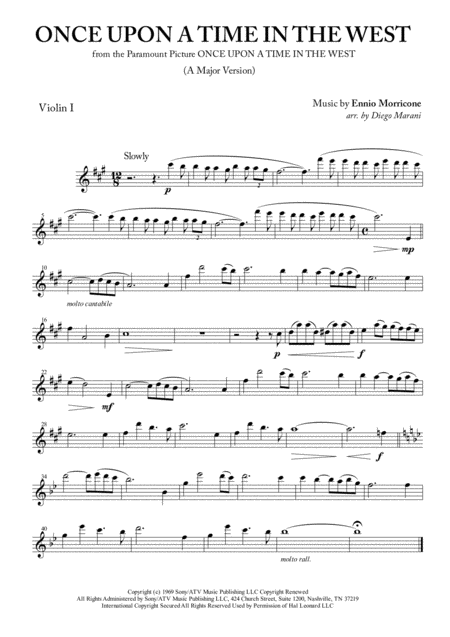 Once Upon A Time In The West For String Quartet Page 2