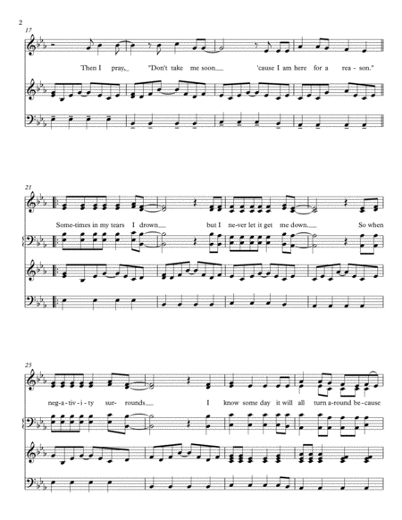 One Day Satb Chorus And Piano Page 2