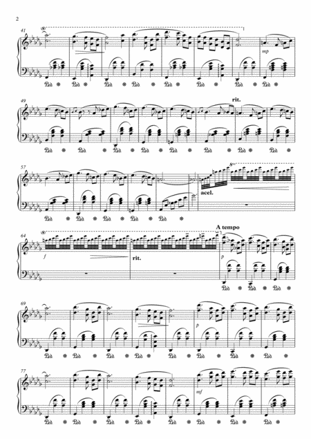 Op 34 Waltz N 2 Andante Moderato D Flat Major Page 2