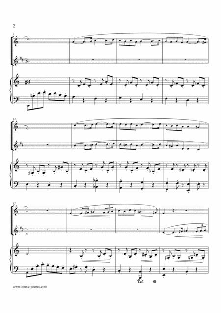 Op 50 Pavane Flute Clarinet And Piano Page 2