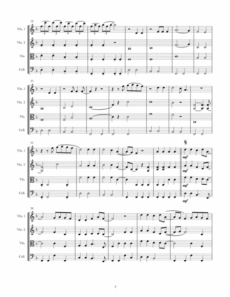 Ophelia For String Quartet Page 2