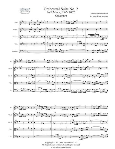 Orchestral Suite No 2 In B Minor Bwv 1067 Page 2