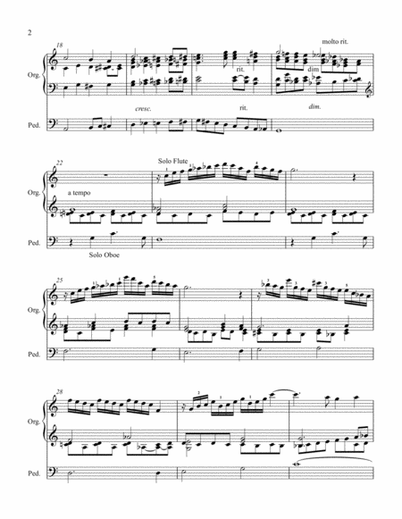 Organ Prelude 13 Page 2