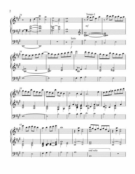 Organ Prelude 14 Page 2