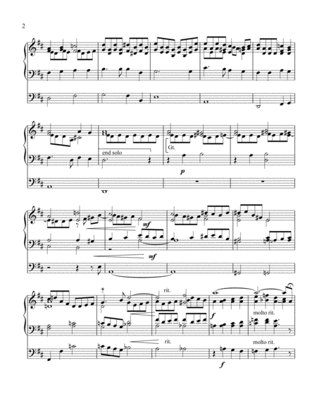 Organ Prelude 26 Page 2