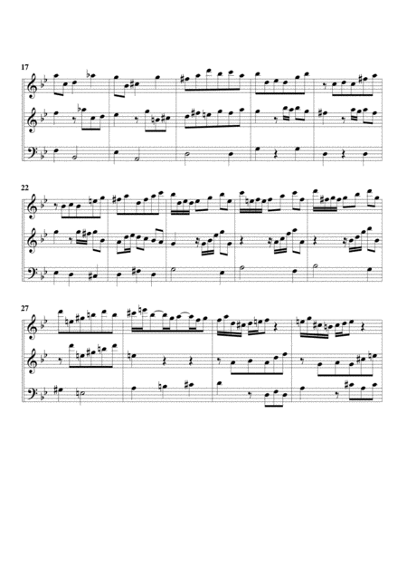 Organ Trio In D Minor Breitkopf Edition No 26 Arrangement For 3 Recorders Page 2