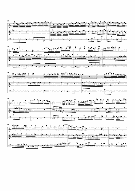 Organ Trio In D Minor Breitkopf Edition No 27 Arrangement For 3 Recorders Page 2