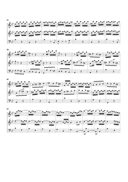 Organ Trio In F Major Breitkopf Edition No 33 Arrangement For 3 Recorders Page 2