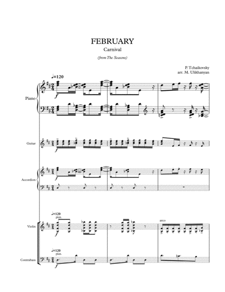 P Tchaikovsky Carnival Page 2