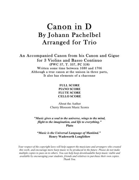 Pachelbel Canon In D For Trio Page 2