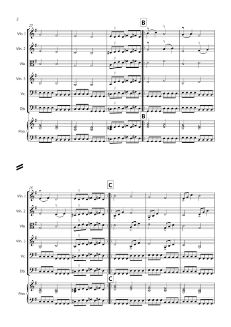 Pachelbel Rocks For String Orchestra Page 2