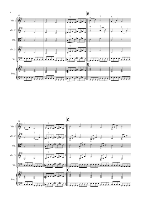 Pachelbel Rocks For String Quartet Page 2