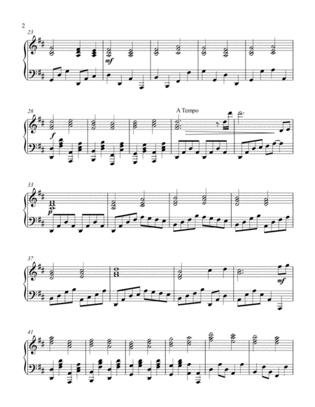 Pachelbels Noel Piano Only Page 2