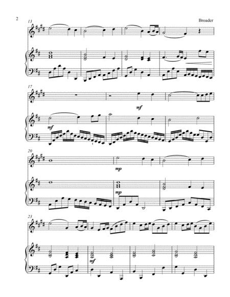 Pachelbels Noel Treble Bb Instrument Solo Page 2